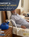 Portable Urine Bottle for Men with Flexible Tube for Senior Care & Travel
