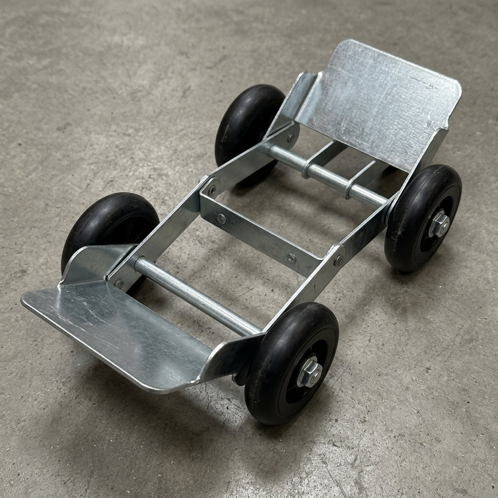 Bike moving trolley for compatible electric bikes