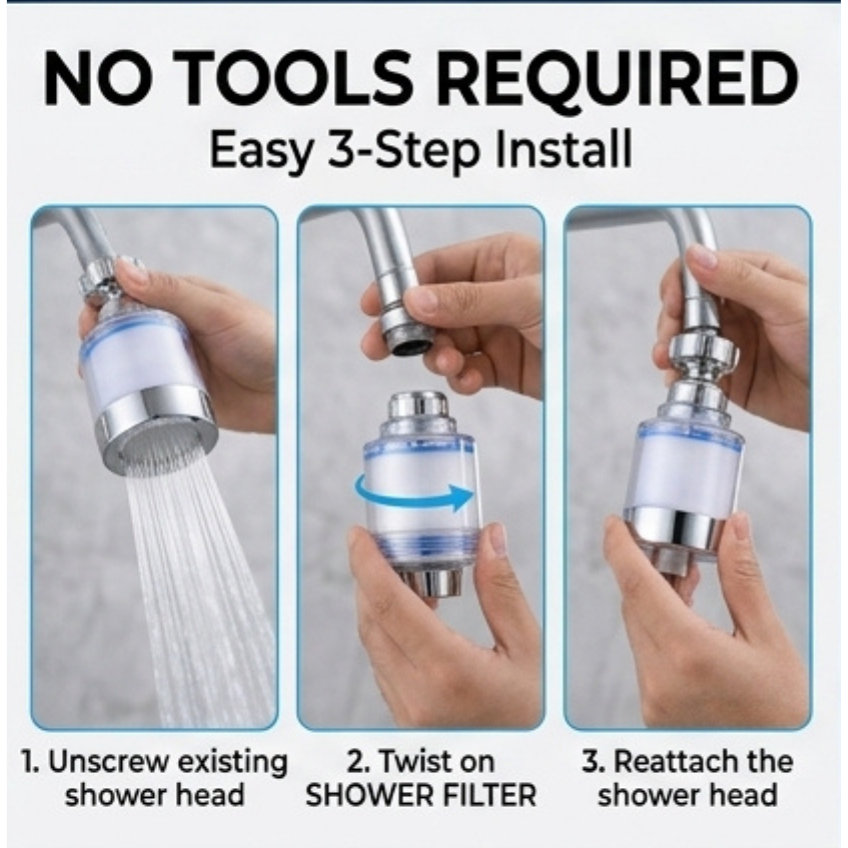 Shower Filter - Tab Filter